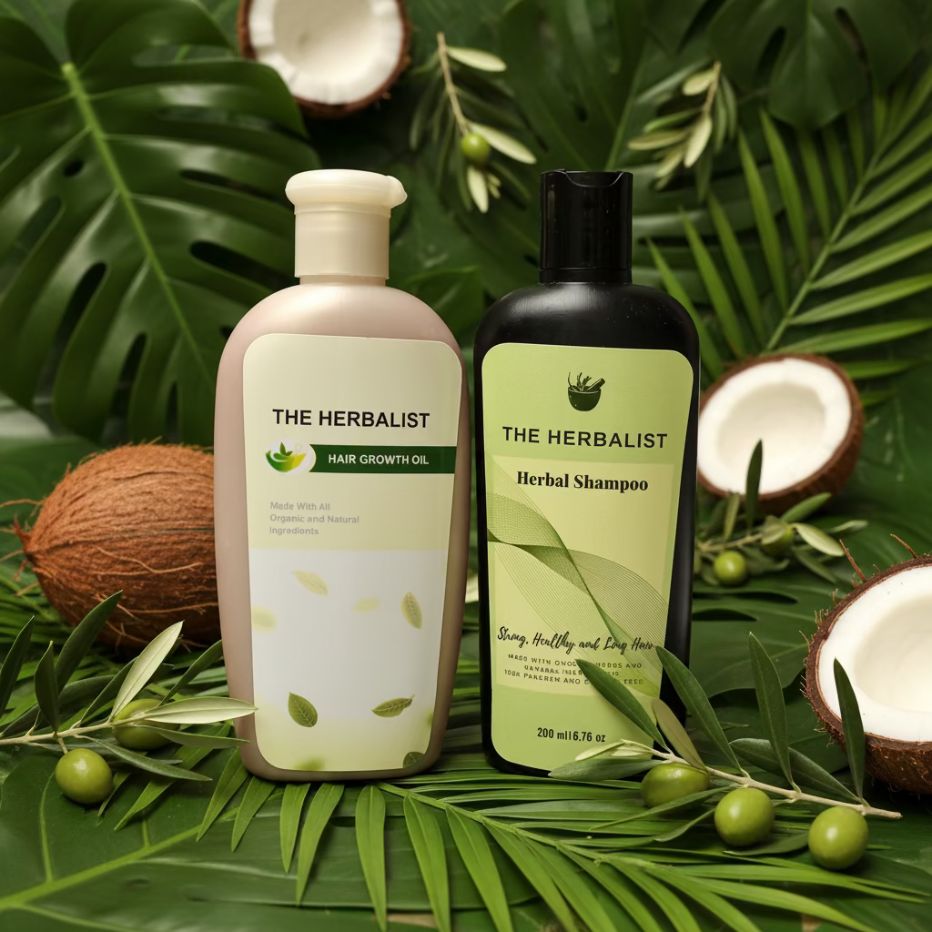 Bundle-Hair Oil and Shampoo