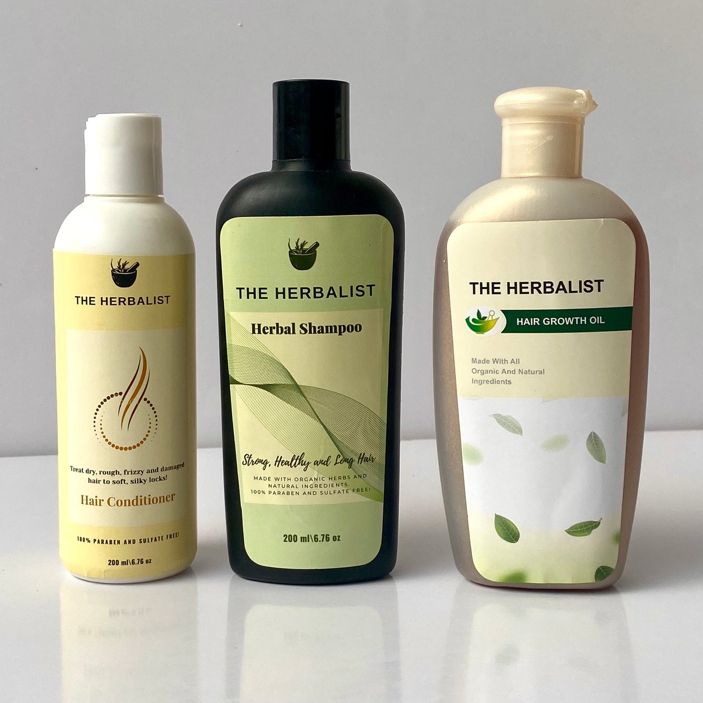 Bundle- Oil, Herbal Shampoo and Conditioner