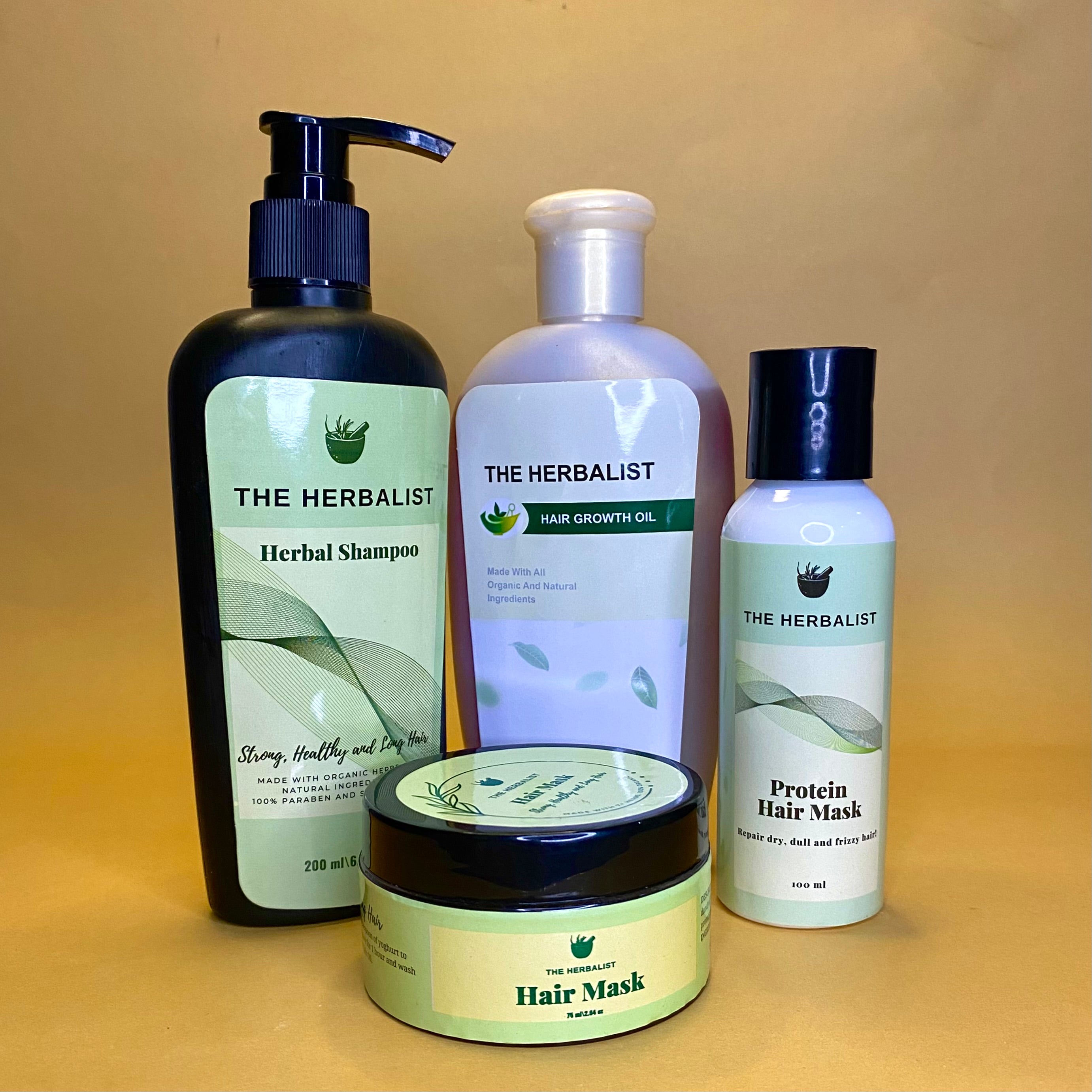 Bundle- All 4 Hair Care Products – the-herbalist-products